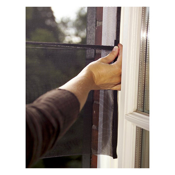 Tesa moustiquaire Insect Stop pour porte standard 2 x (65 x 220 cm) - anthracite STE00022 - 2