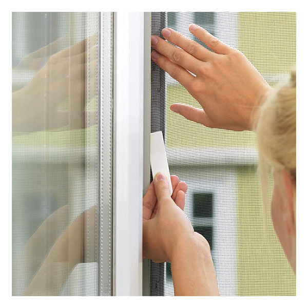 Tesa moustiquaire Insect Stop pour porte standard 2 x (65 x 220 cm) - blanc STE00021 - 4
