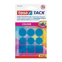 Tesa pastilles adhésives (9 pièces) - bleu 59407-00000-00 202339