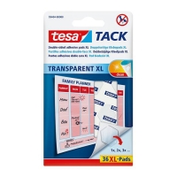 Tesa pastilles adhésives transparentes XL (36 pièces) 59404-00000-00 202336