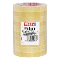 Tesa ruban adhésif 15 mm x 66 m (10 rouleaux) 57388-00001-00 57388-00001-01 202294