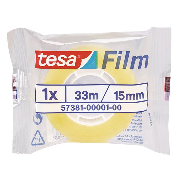 Tesa ruban adhésif standard 15 mm x 33 m 202290 - 1