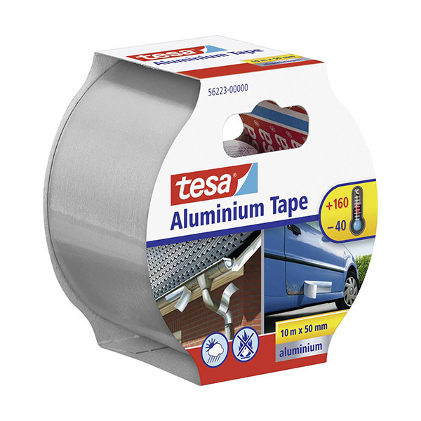 Tesa ruban de réparation 50 mm x 10 m - aluminium 203360 - 1