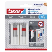 Tesa vis adhésives ajustables pour surfaces sensibles 1 kg (2 vis) 77775-00000-00 202314