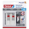 Tesa vis adhésives ajustables pour surfaces sensibles 1 kg (2 vis)