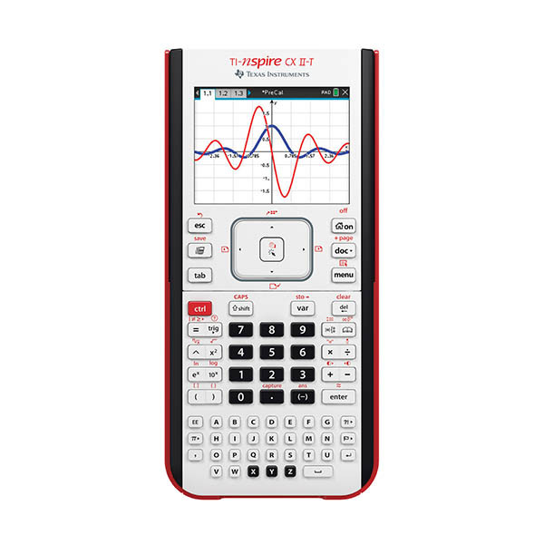 Texas-Instruments Texas Instruments TI-Nspire CX II-T calculatrice graphique couleur 5808850 NSCX2/TBL/3E14 206020 - 1