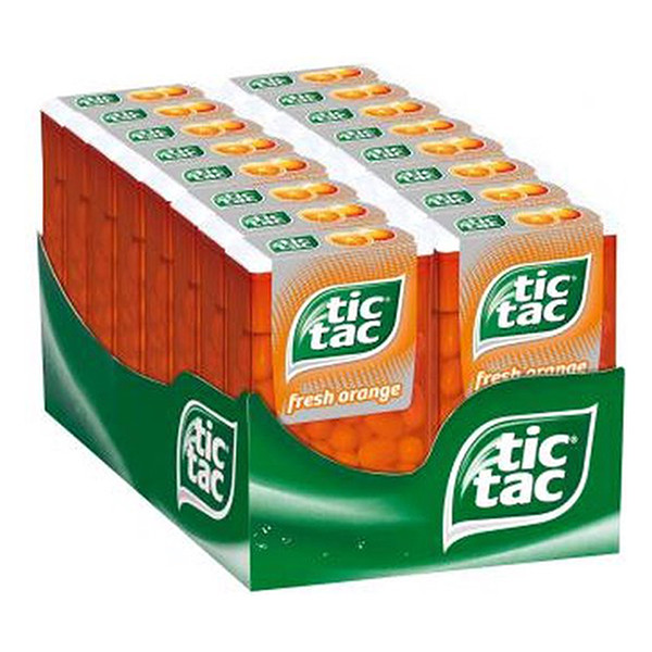 Tic Tac T100 Orange (16 pièces) 23146 423747 - 2