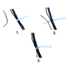 Tiewrap attache-câbles refermable - 200 x 4,8 mm (100 pièces) - noir 990.495 399547 - 4