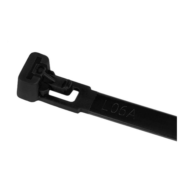 Tiewrap collier de serrage - 200 x 7,6 mm (100 pièces) - noir 990.421 399555 - 3