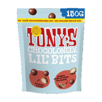 Tony's Chocolonely LiL'Bits Lait mélange de biscuits Préparation pour biscuits au chocolat au lait Tony's Chocolonely LiL'Bits (150 grammes) 137152