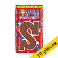 Offre : 10x Tony's Chocolonely Lettre S en chocolat au lait 90 g