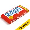 Offre : 10x Tony's Chocolonely barre de chocolat au lait « bedankt » 180 grammes