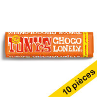 Offre : 10x Tony's Chocolonely barre de chocolat caramel sel de mer 47 grammes