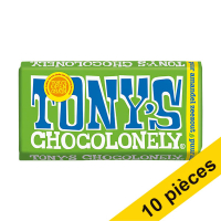 Offre : 10x Tony's Chocolonely chocolat noir amandes et sel de mer (180 grammes) 137209