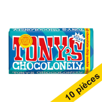 Offre : 10x Tony's Chocolonely tablette au chocolat au lait cookies aux (180 grammes) 137217