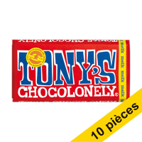 Offre : 10x Tony's Chocolonely tablette de chocolat au lait 180 grammes
