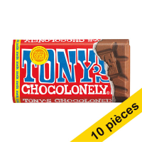 Offre : 10x Tony's Chocolonely tablette de chocolat au lait de 90 grammes 137233