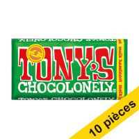 Offre : 10x Tony's Chocolonely tablette de chocolat au lait et aux noisettes 180 grammes