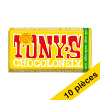 Offre : 10x Tony's Chocolonely tablette de chocolat au lait et nougat de 180 grammes 137207