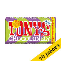 Offre : 10x Tony's Chocolonely tablette de chocolat au pain pecan crunch caramel (180 grammes) 137221