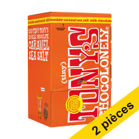 Offre : 2x Tony's Chocolonely chocolat Tiny lait caramel sel de mer (100 pièces) 137243