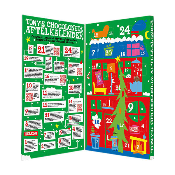Tony's Chocolonely Tiny's calendrier de l'Avent (grand format) 137273 - 2