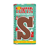 Tony's Chocolonely lettre S en chocolat au lait au massepain 180g