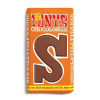 Tony's Chocolonely lettre S en chocolat au lait caramel et sel de mer 180g