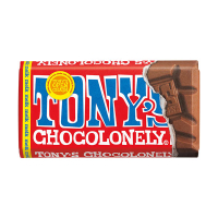 Tony's Chocolonely tablette de chocolat au lait de 90 grammes 137232