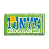 Tony's Chocolonely tablette de chocolat noir aux amandes et sel de mer 180 grammes 137208 - 1