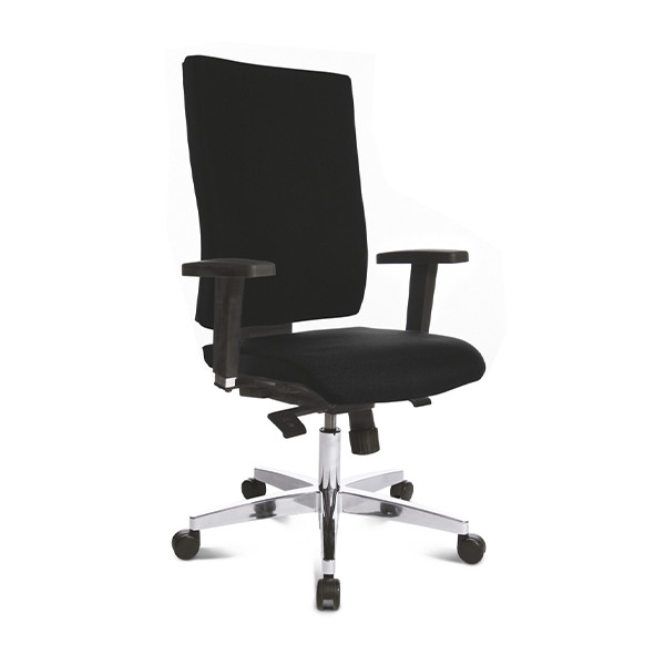 Topstar Lightstar 20 chaise de bureau piètement en aluminium - noir LS290TG20 205833 - 1