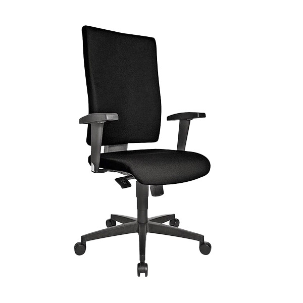 Topstar Lightstar 20 chaise de bureau piètement en plastique - noir LS200TG20 205832 - 1