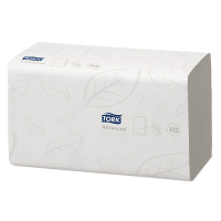 Tork 290163 essuie-mains pliés en Z 2 plis 15 paquets pour distributeur Tork H3 290163 STO00090
