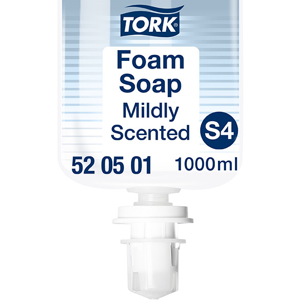 Tork 520501 savon mousse parfumé pour distributeur Tork S4 (1 litre) 520501 STO00011 - 1