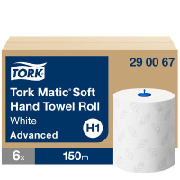 Tork Matic® 290067 essuie-mains en rouleau 2 plis 6 rouleaux pour distributeur Tork H1