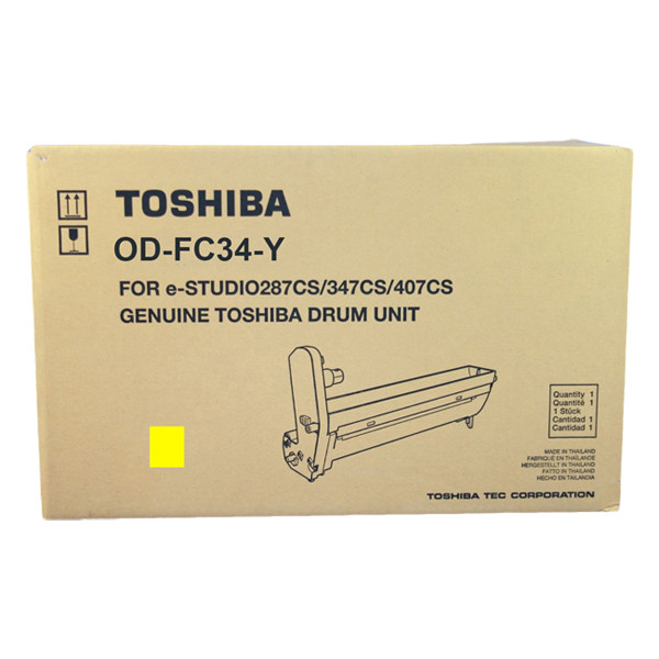 Toshiba OD-FC34Y tambour (d'origine) - jaune 6A000001579 078924 - 1