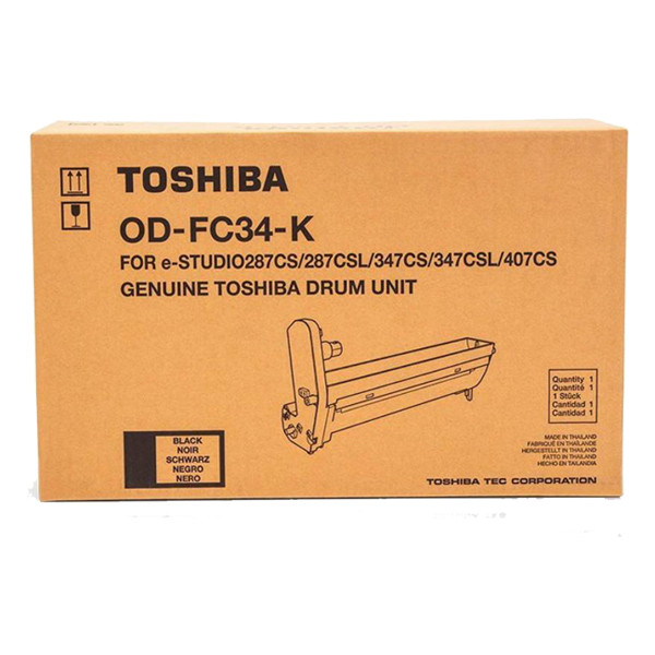 Toshiba OD FC34K tambour (d'origine) - noir 6A000001584 078918 - 1