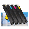 Offre Toshiba T-FC200E : noir + 3 couleurs (marque 123encre)