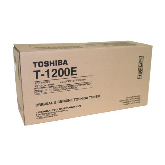 Toshiba T-1200E toner (d'origine) - noir 6B000000085 T-1200E 078500 - 1