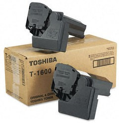 Toshiba T-1600E toner 2 pièces (d'origine) - noir T1600E 078528 - 1
