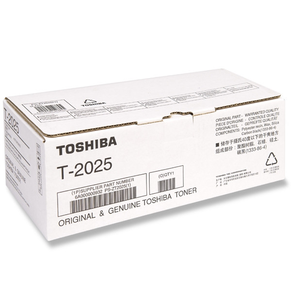 Toshiba T-2025 toner (d'origine) - noir 6A000000932 078550 - 1