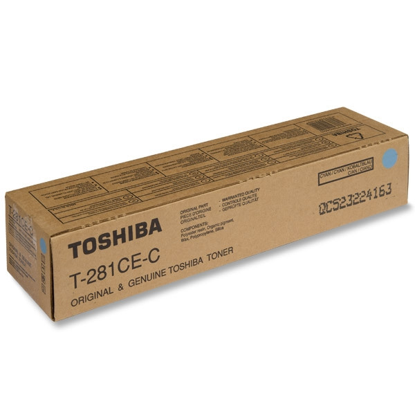 Toshiba T-281C-CE toner (d'origine) - cyan 078598 - 1