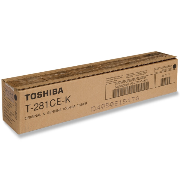 Toshiba T-281C EK toner (d'origine) - noir 6AK00000034 078596 - 1