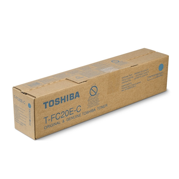 Toshiba T-FC20EC toner (d'origine) - cyan 6AJ00000064 078664 - 1