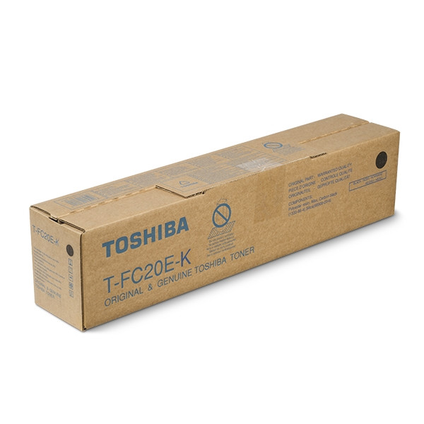 Toshiba T-FC20EK toner (d'origine) - noir 6AJ00000066 078662 - 1