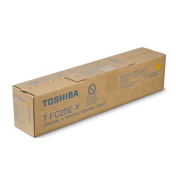 Toshiba T-FC20EY toner (d'origine) - jaune 6AJ00000070 078670 - 1