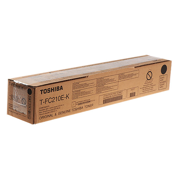 Toshiba T-FC210EK toner (d'origine) - noir 6AJ00000162 6AJ00000269 078426 - 1