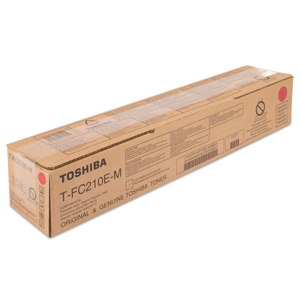 Toshiba T-FC210EM toner (d'origine) - magenta 6AJ00000165 078430 - 1