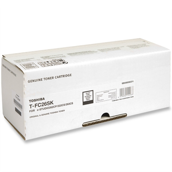 Toshiba T-FC26SK toner (d'origine) - noir 6B000000374 078686 - 1