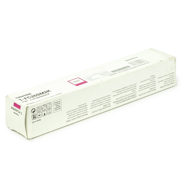 Toshiba T-FC26SM2K toner (d'origine) - magenta 6B000000334 078824 - 1